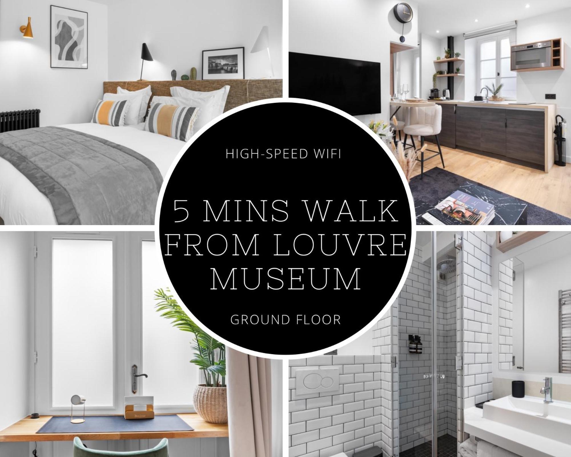 Appartement 30m2 Cosy A 5 Min A Pied Du Musee Du Louvre Parijs