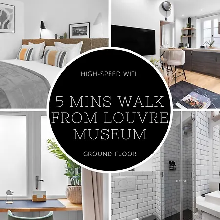 Appartement 30M2 Cosy A 5 Min A Pied Du Musee Du Louvre Paris Exterior foto